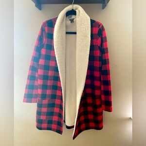 Eddie Bauer Sherpa Lined Cardigan